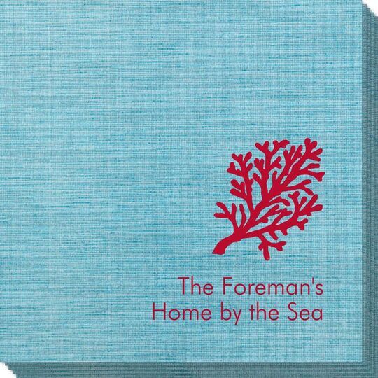 Coral Reef Bamboo Luxe Napkins